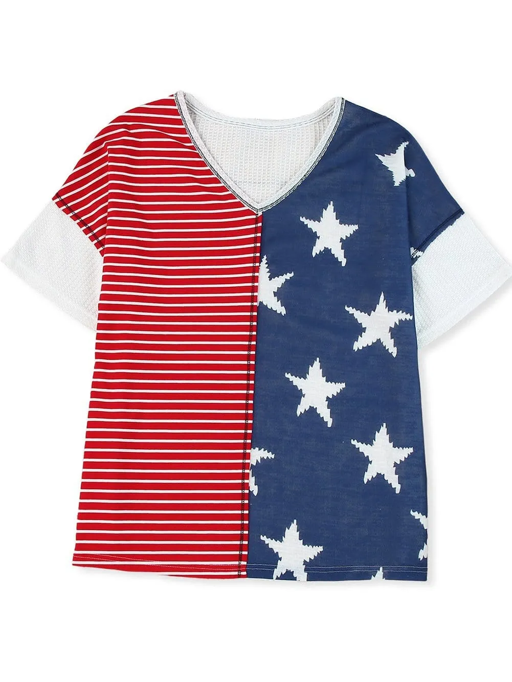 American Flag Graphic Tee