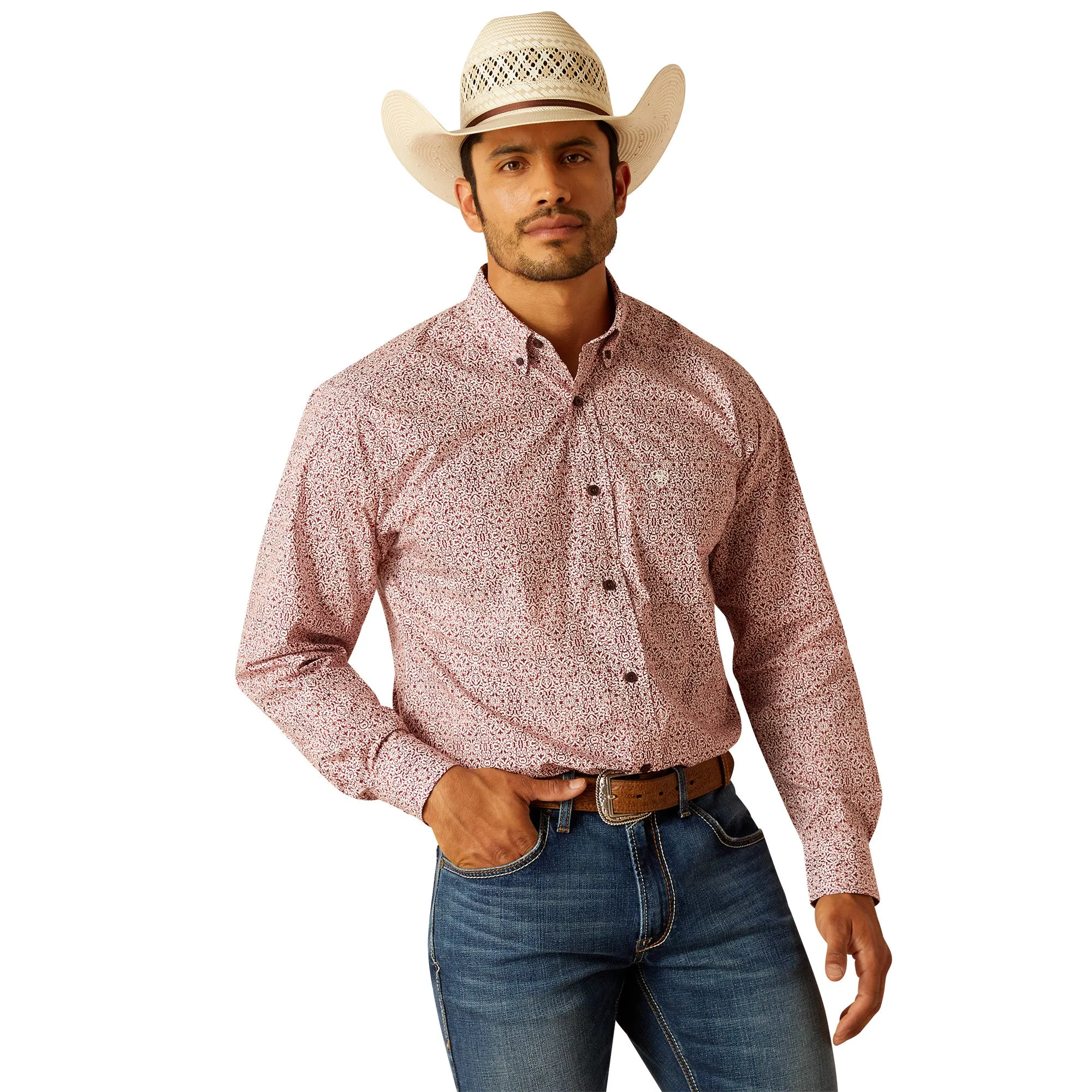 Ariat Men's Classic Fit Turner Syrah