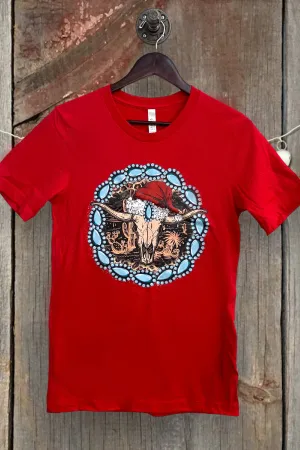 BC DTF TURQ STEER - RED