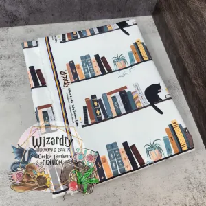 Bookshelf Kittens Fabric