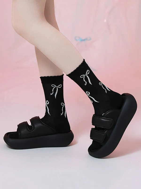 Bowknot Breathable Socks Accessories