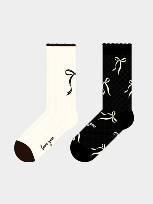Bowknot Breathable Socks Accessories