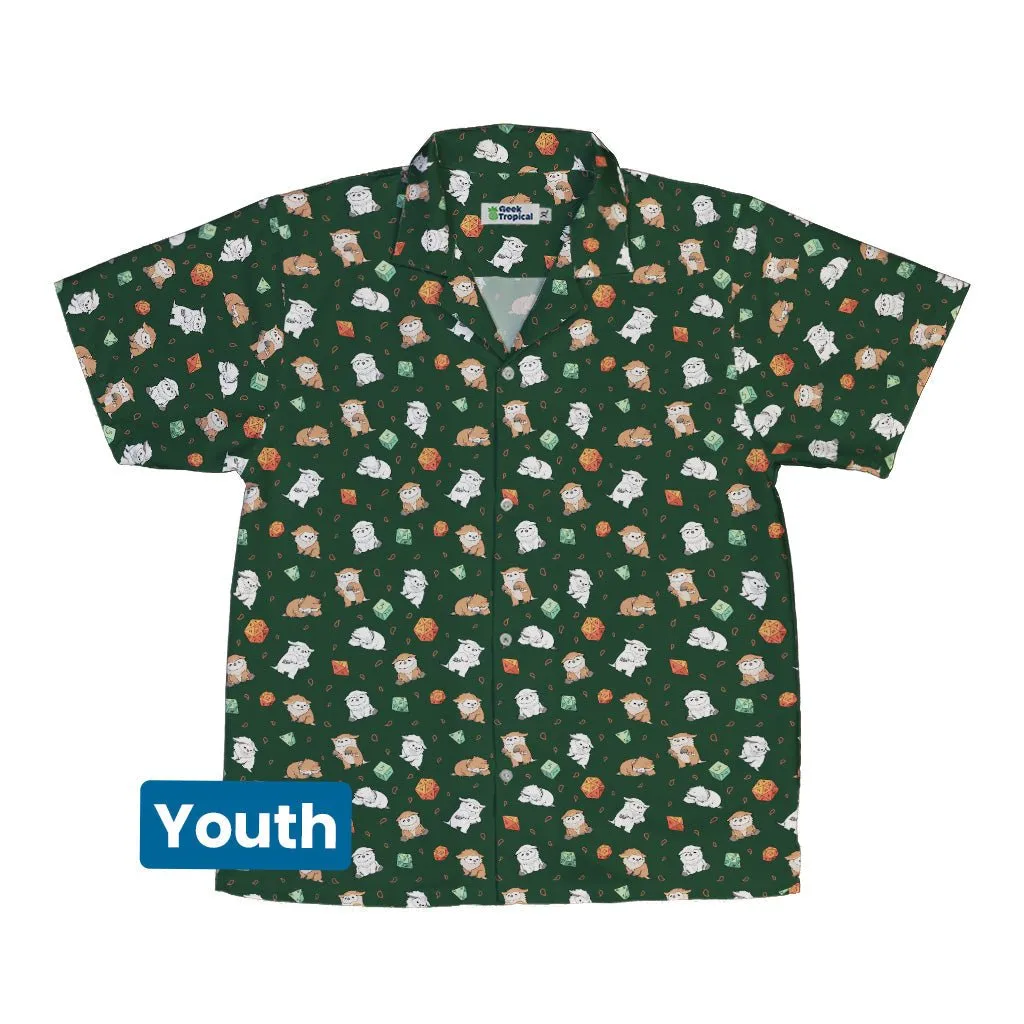 Dnd Owlbears Youth Hawaiian Shirt