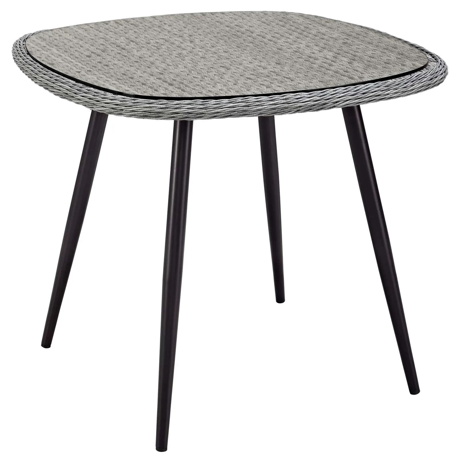 Endeavor 3 Piece Outdoor Patio Wicker Rattan Dining Set by Modway