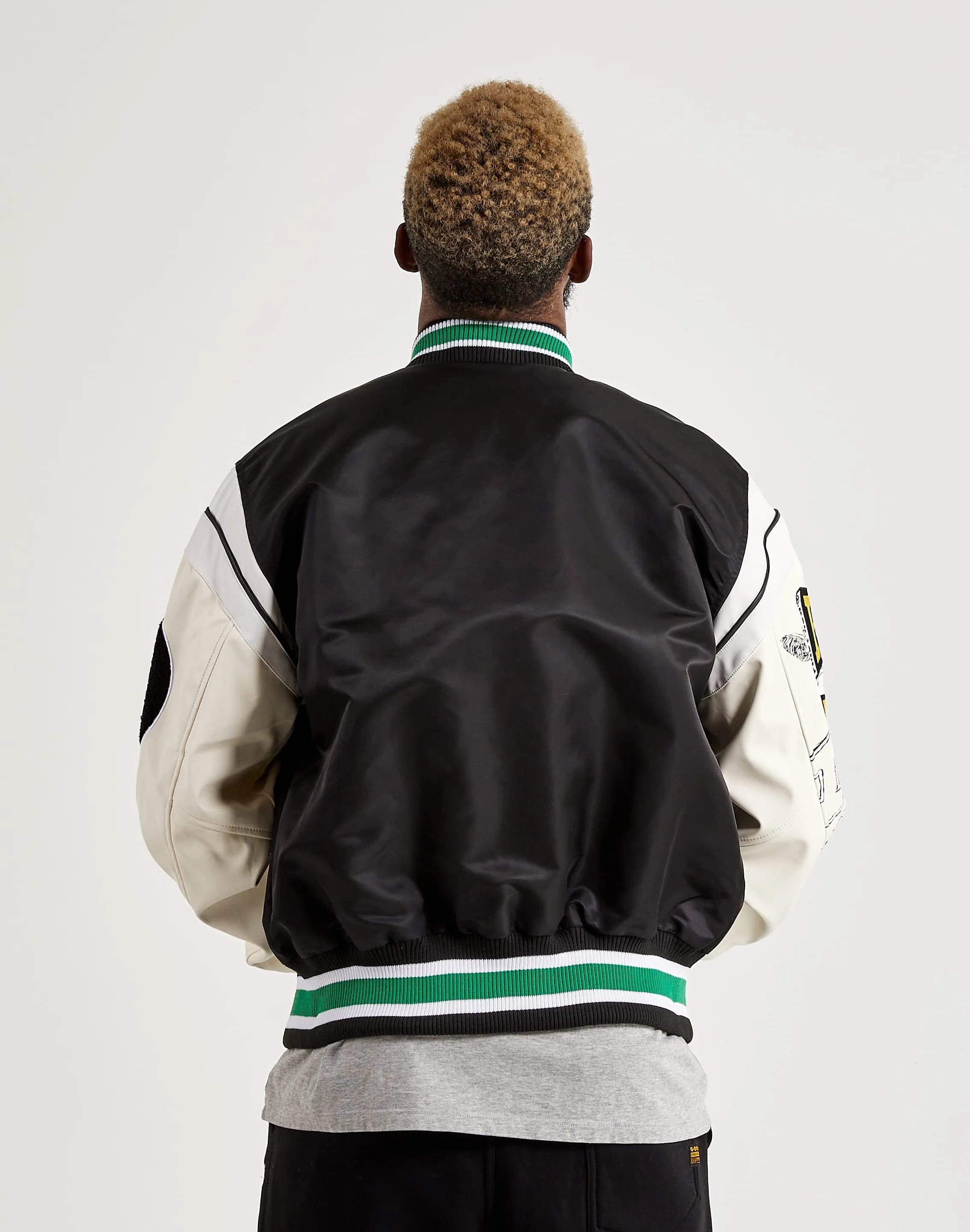 First Row Seek Inner Peace Varsity Jacket