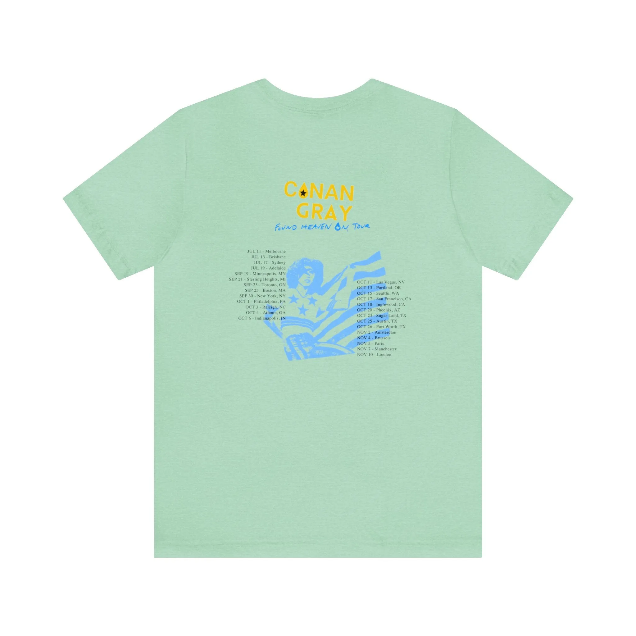 Found Heaven On Tour (Conan Grey 2024) Shirt
