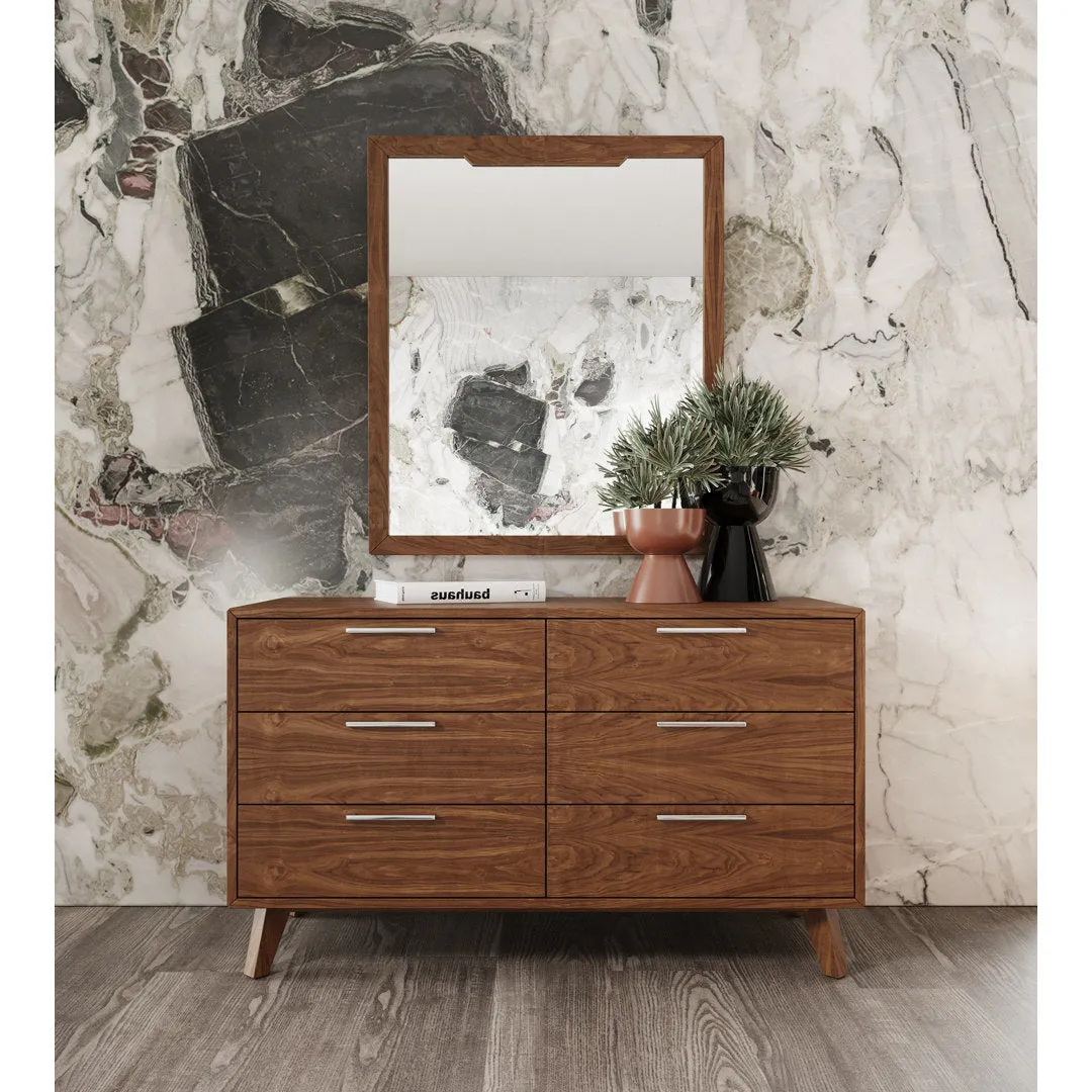 Glow 6 Drawer 51" W Double Dresser