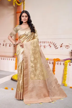 Gold Premium Silk Saree