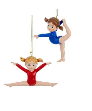 Gymnast Girl Ornament - Single, Various Styles