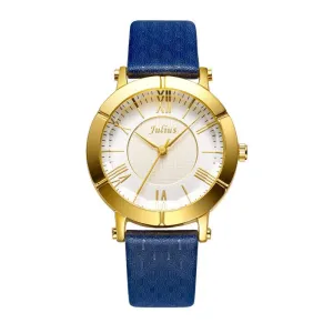 JS Louis XIV Leather Women Watch