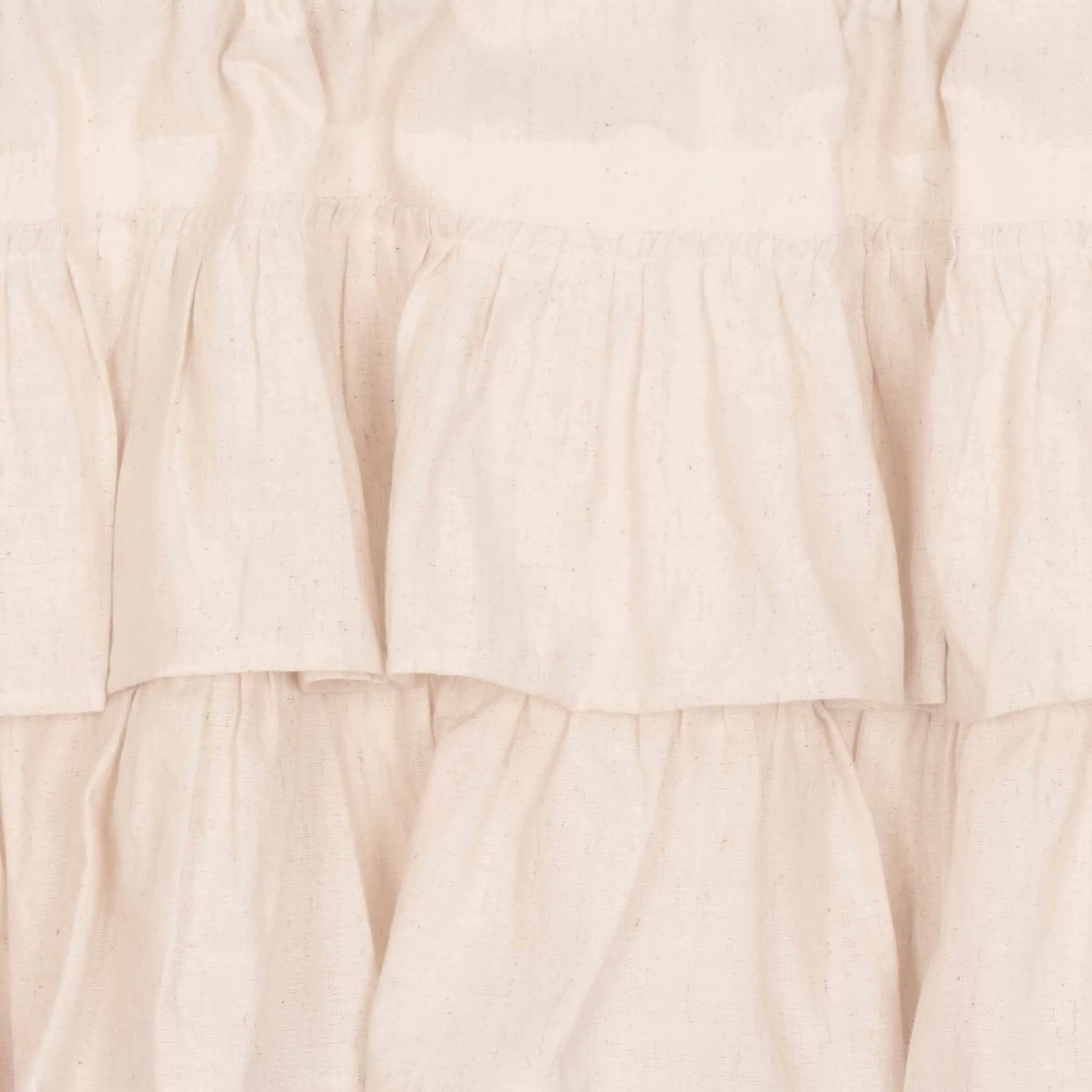 Simple Life Flax Ruffled Tier Set of 2