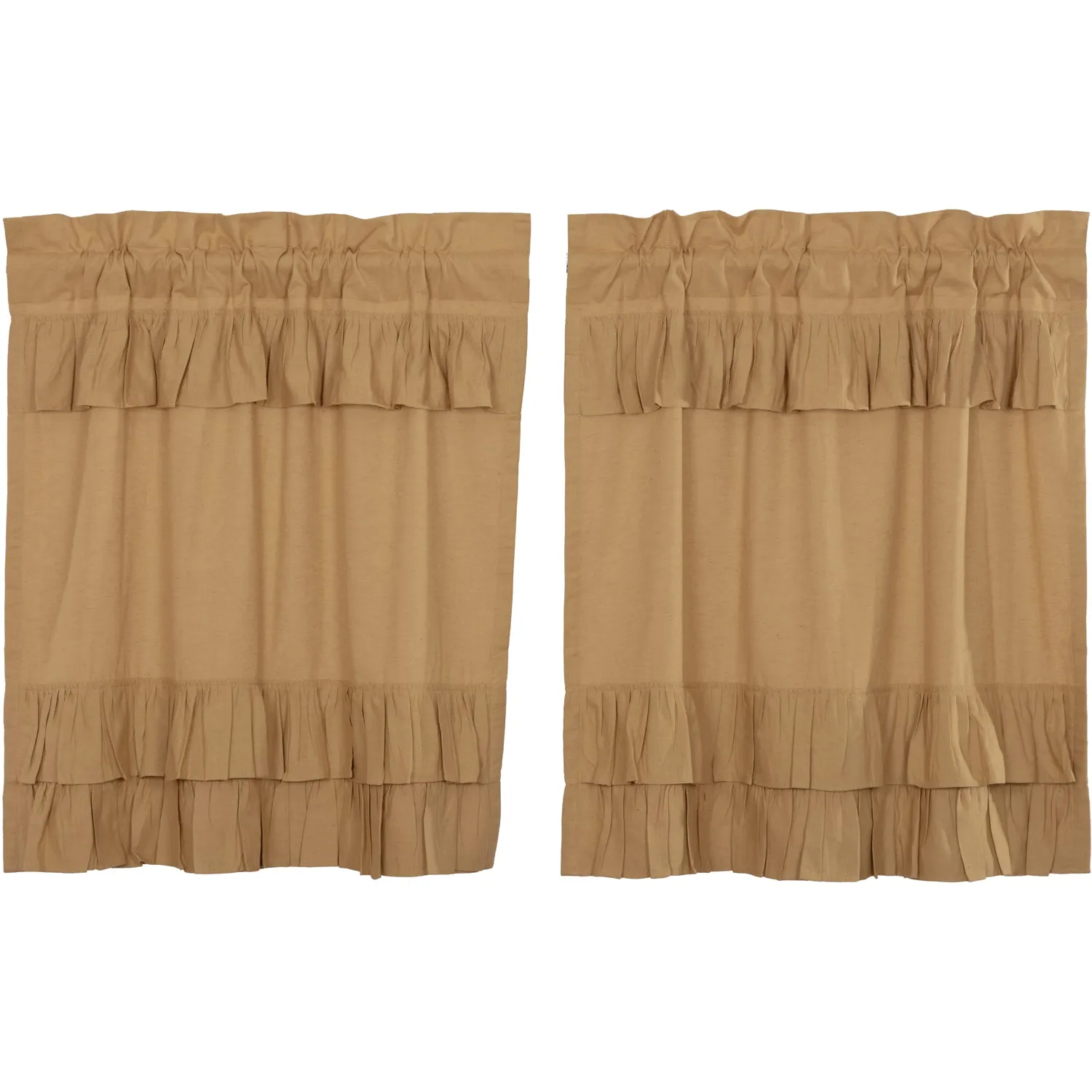 Simple Life Flax Ruffled Tier Set of 2