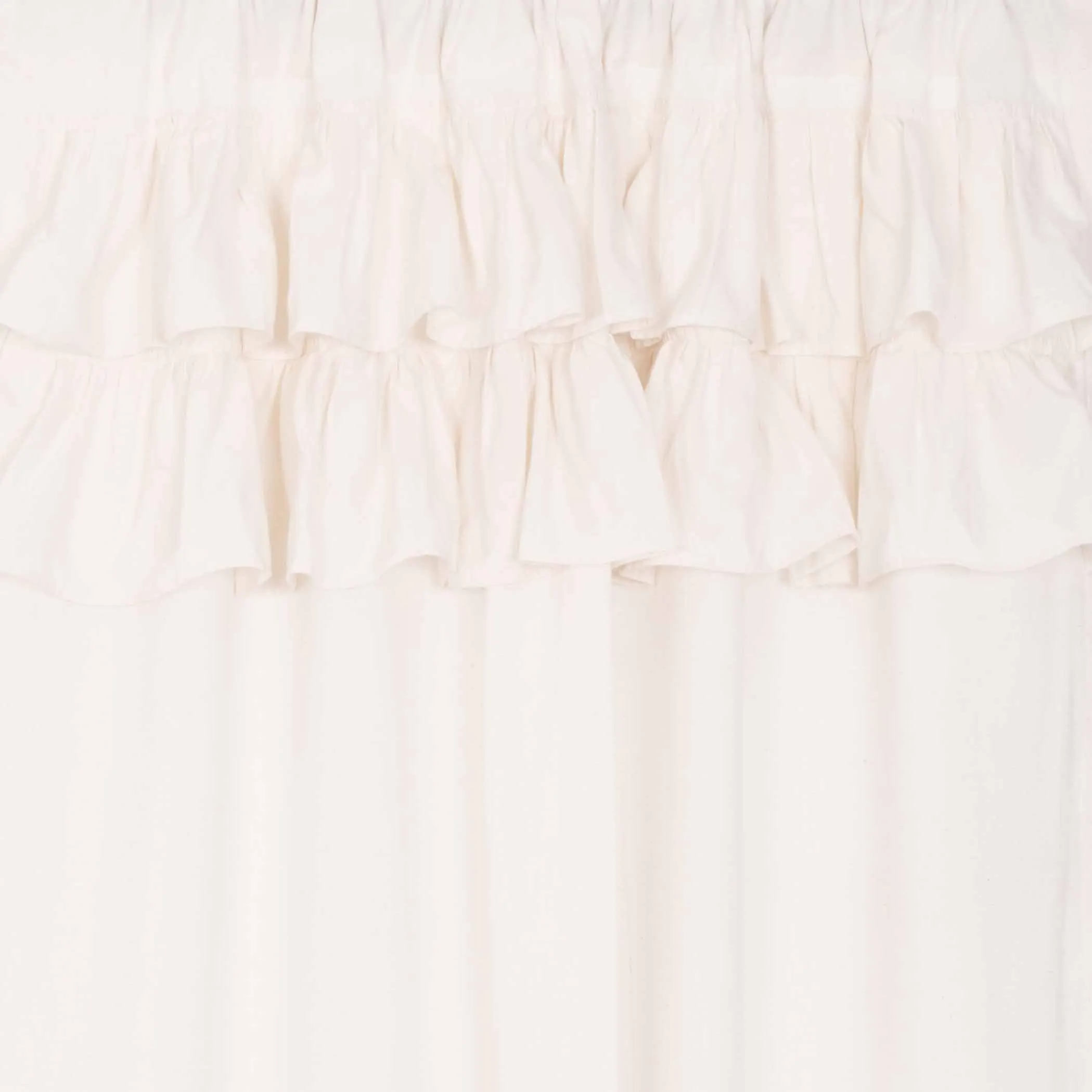 Simple Life Flax Ruffled Tier Set of 2