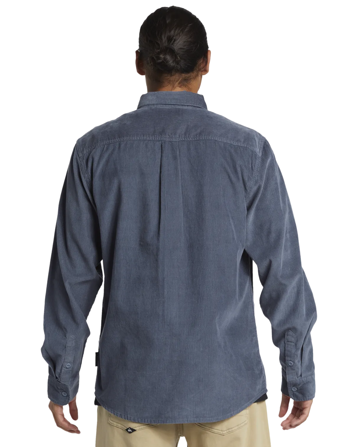 Smoke Trail Corduroy Shirt in Flint Stone