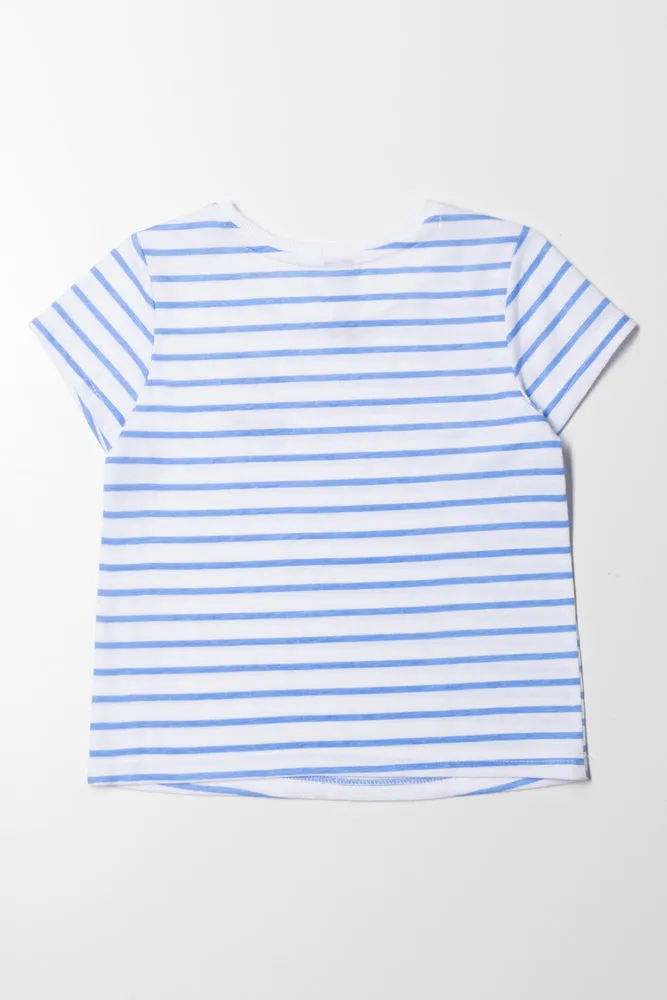 Stripe T-Shirt Light Blue