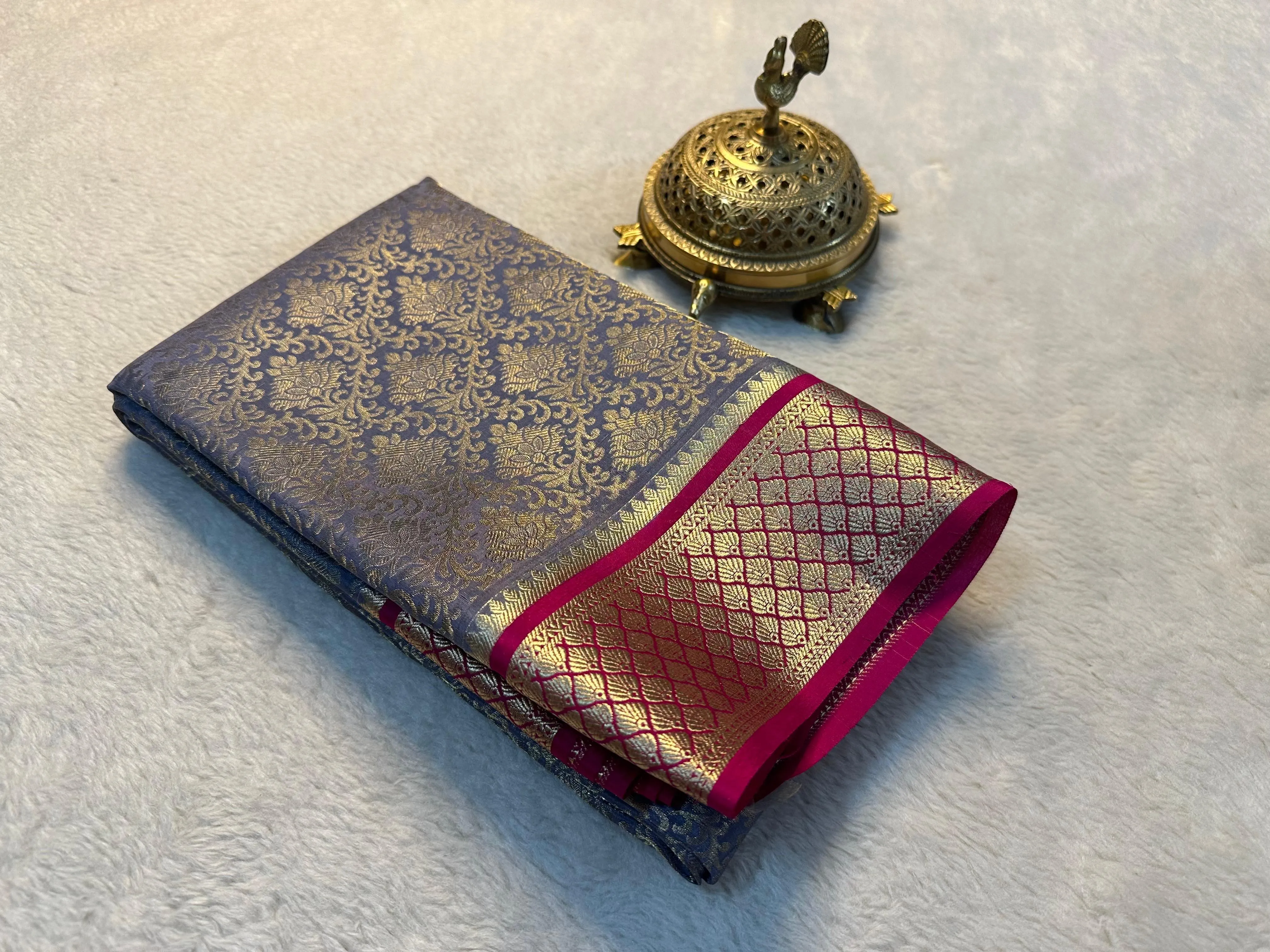 Timeless Charm: Discover Our Pure Brocade Silk Range