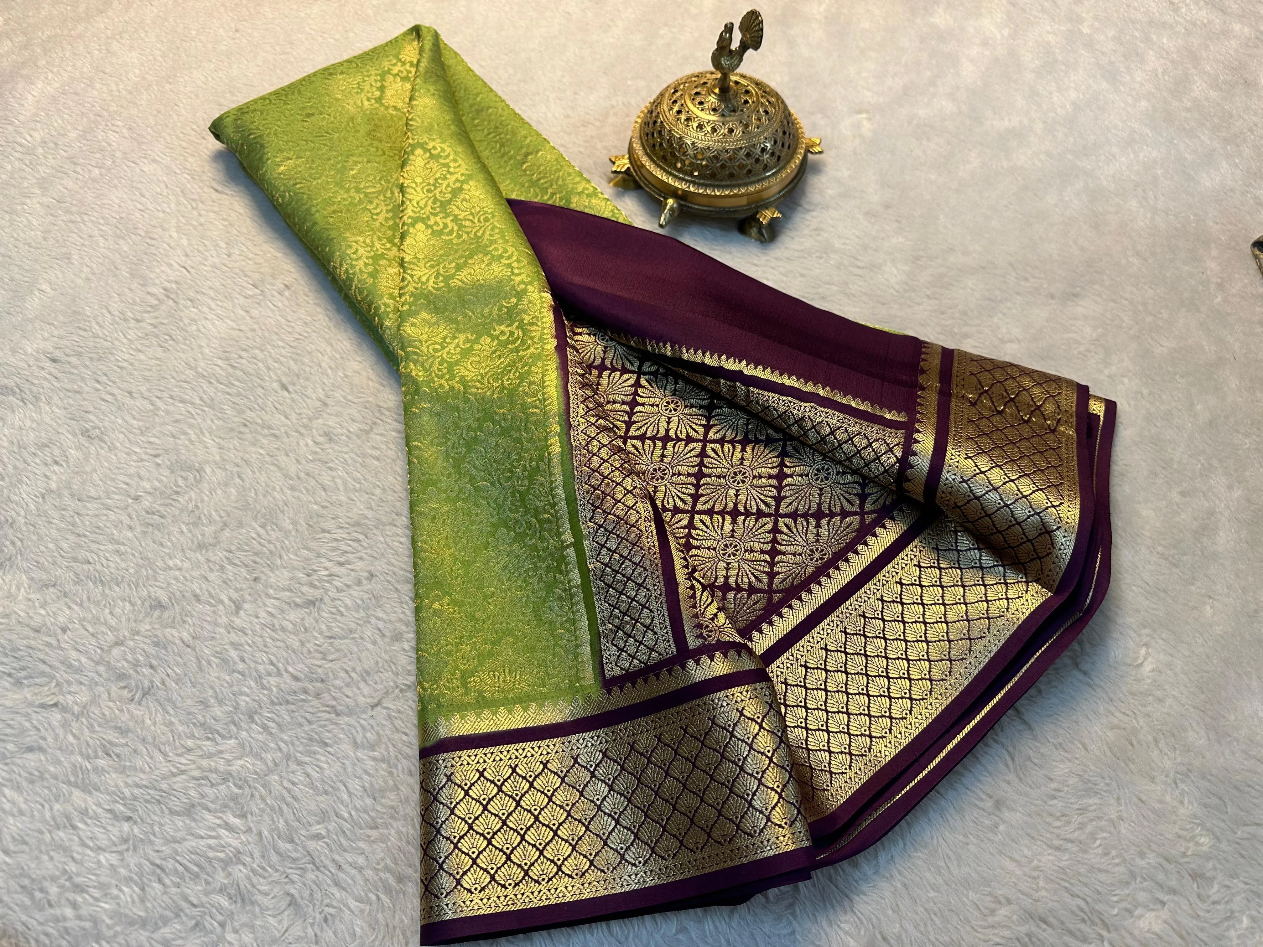 Timeless Charm: Discover Our Pure Brocade Silk Range