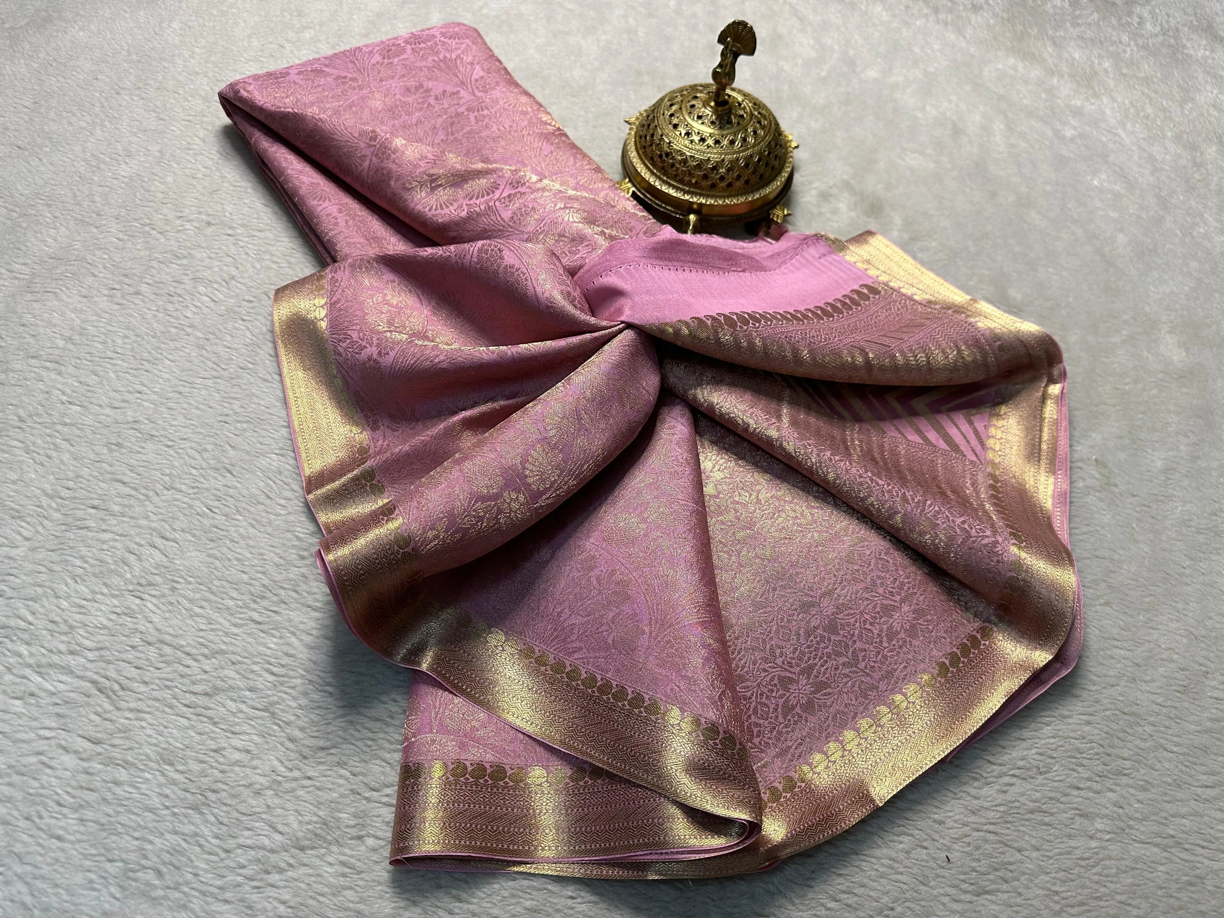 Timeless Charm: Discover Our Pure Brocade Silk Range