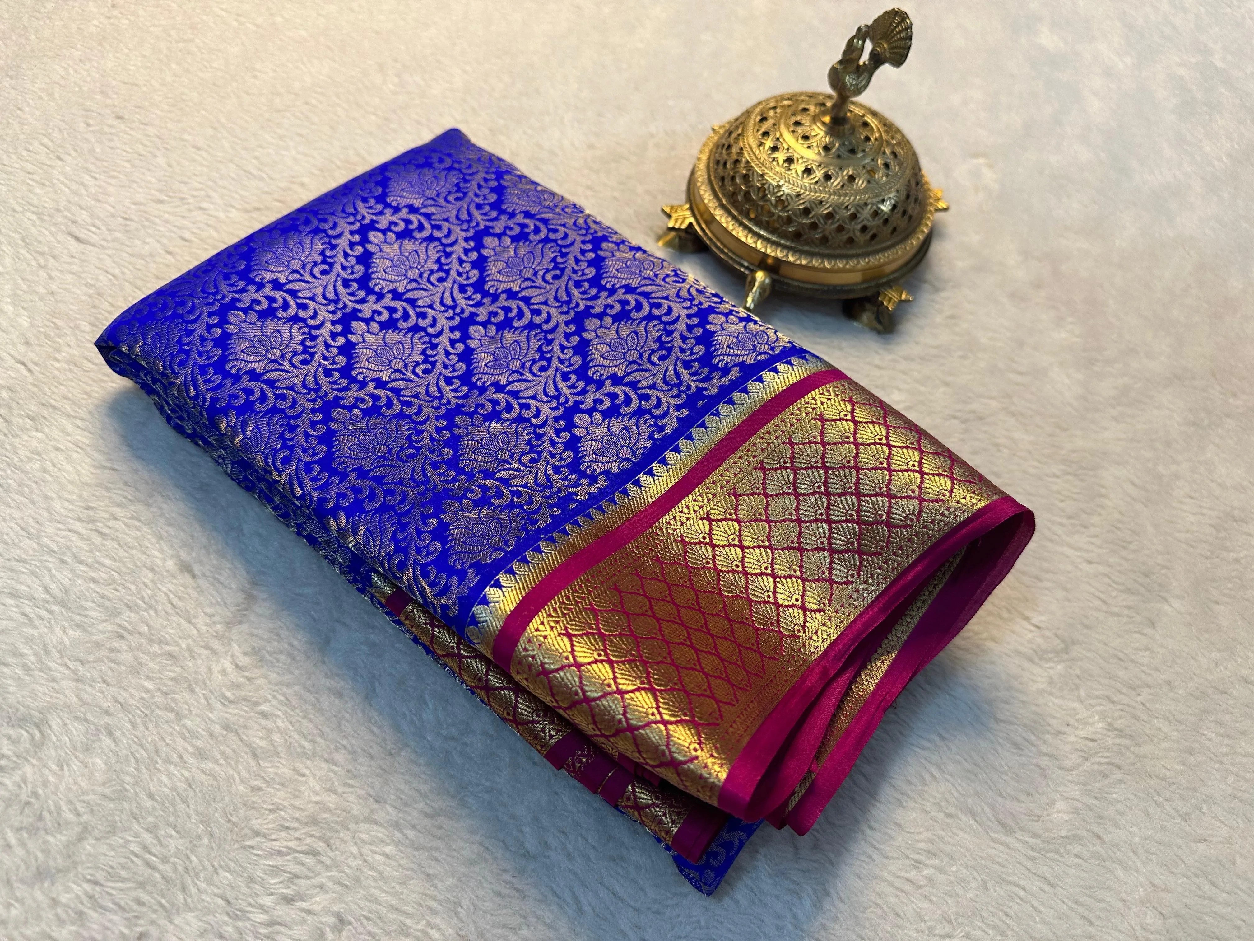 Timeless Charm: Discover Our Pure Brocade Silk Range