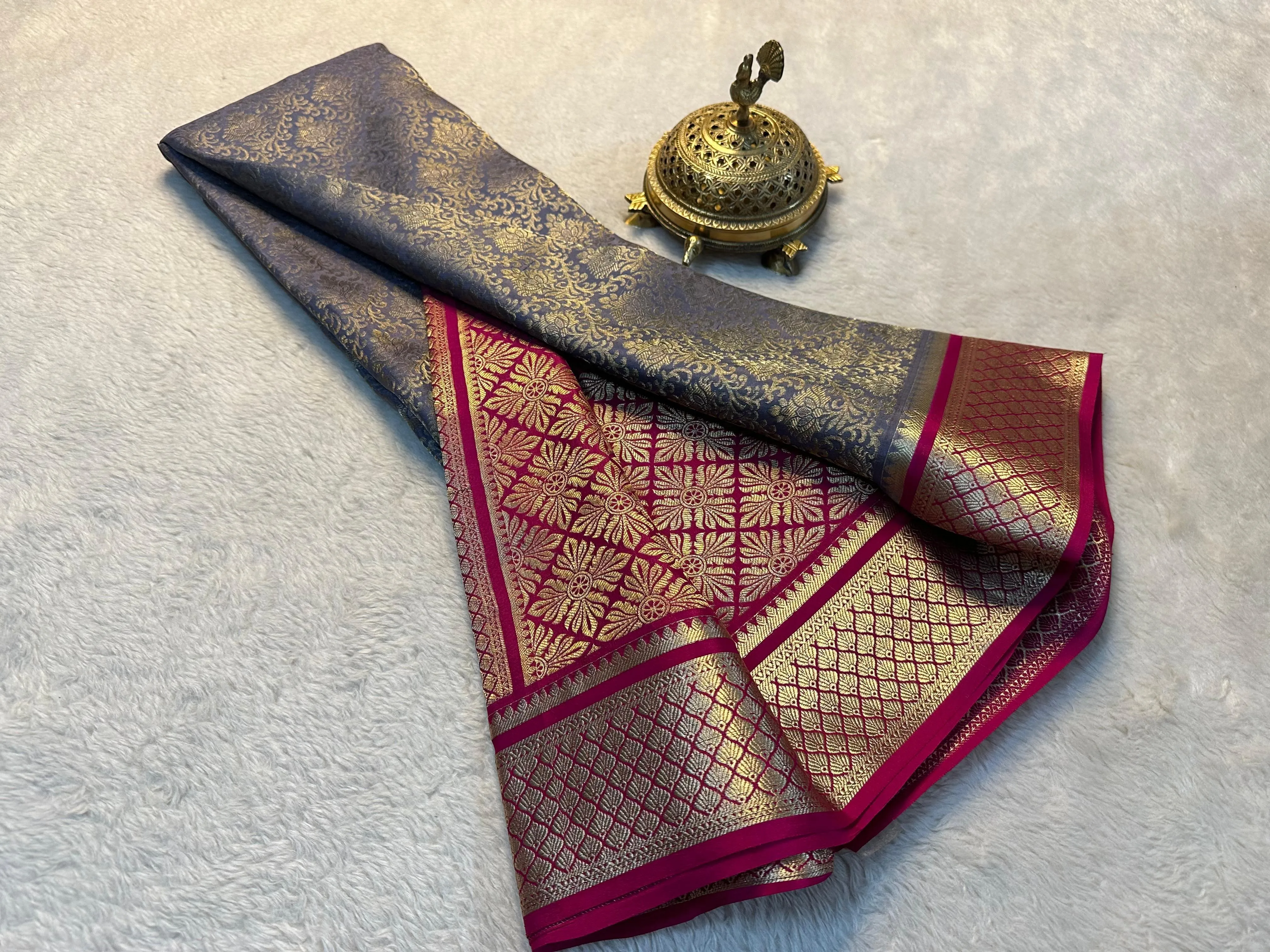 Timeless Charm: Discover Our Pure Brocade Silk Range