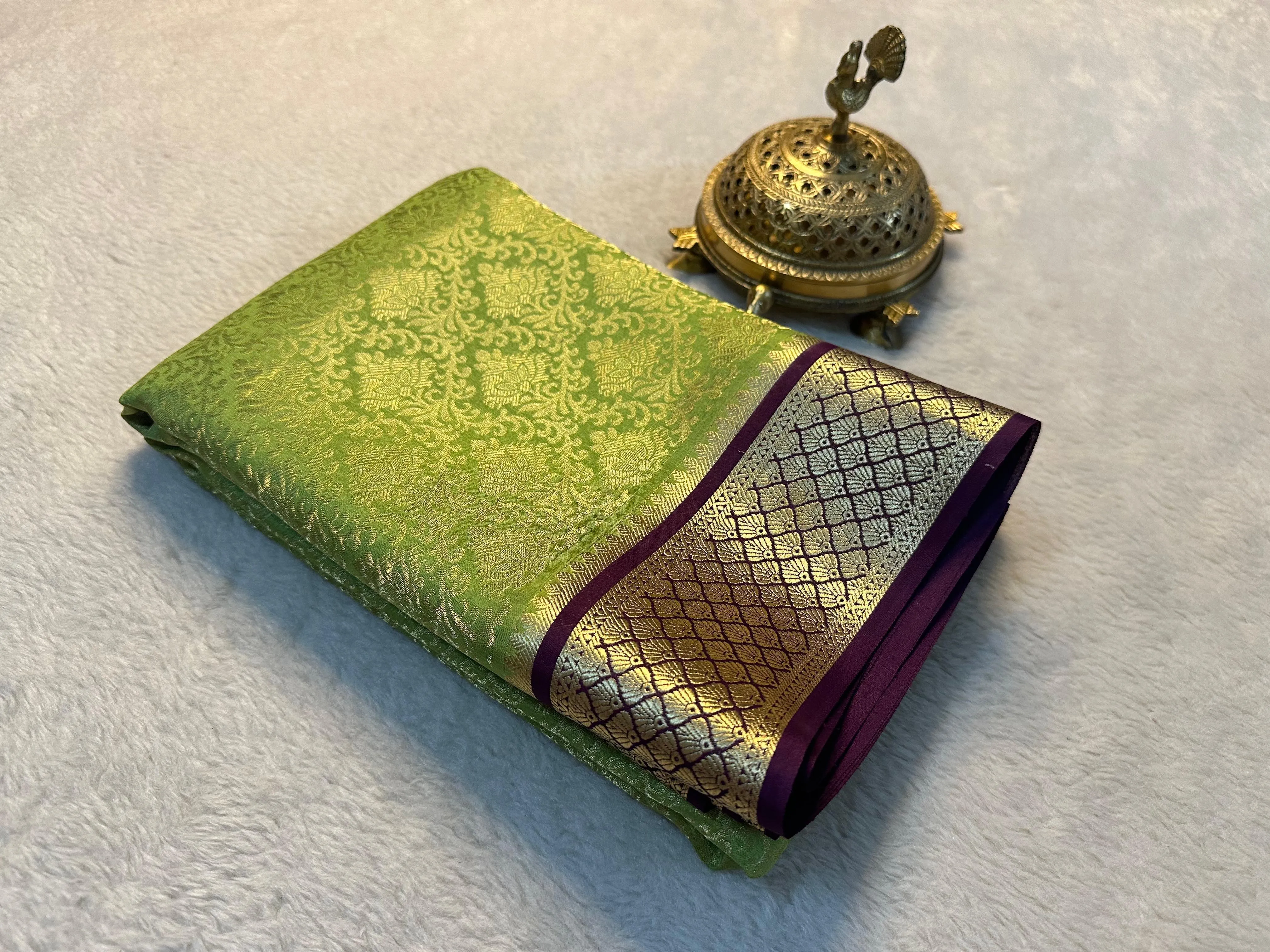 Timeless Charm: Discover Our Pure Brocade Silk Range