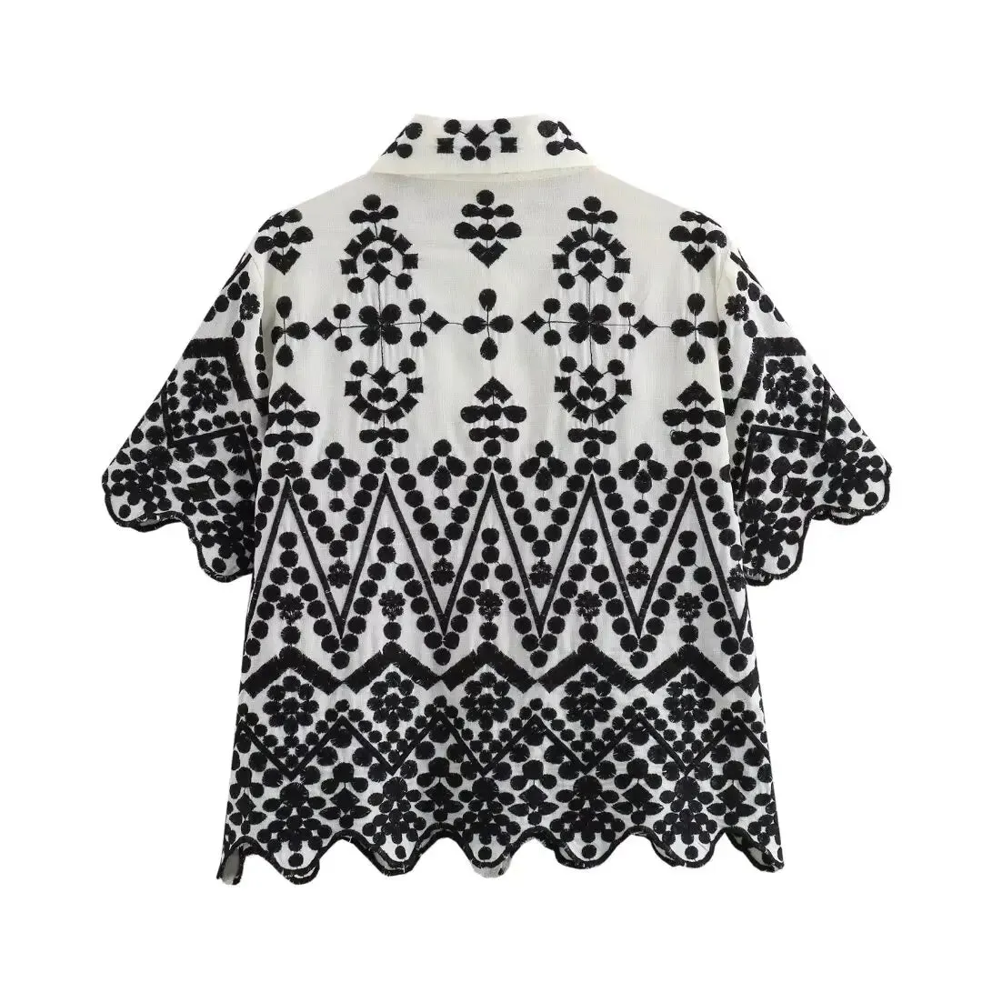 Women Embroidered Bohemian 2 Piece Set for Summer Adventures